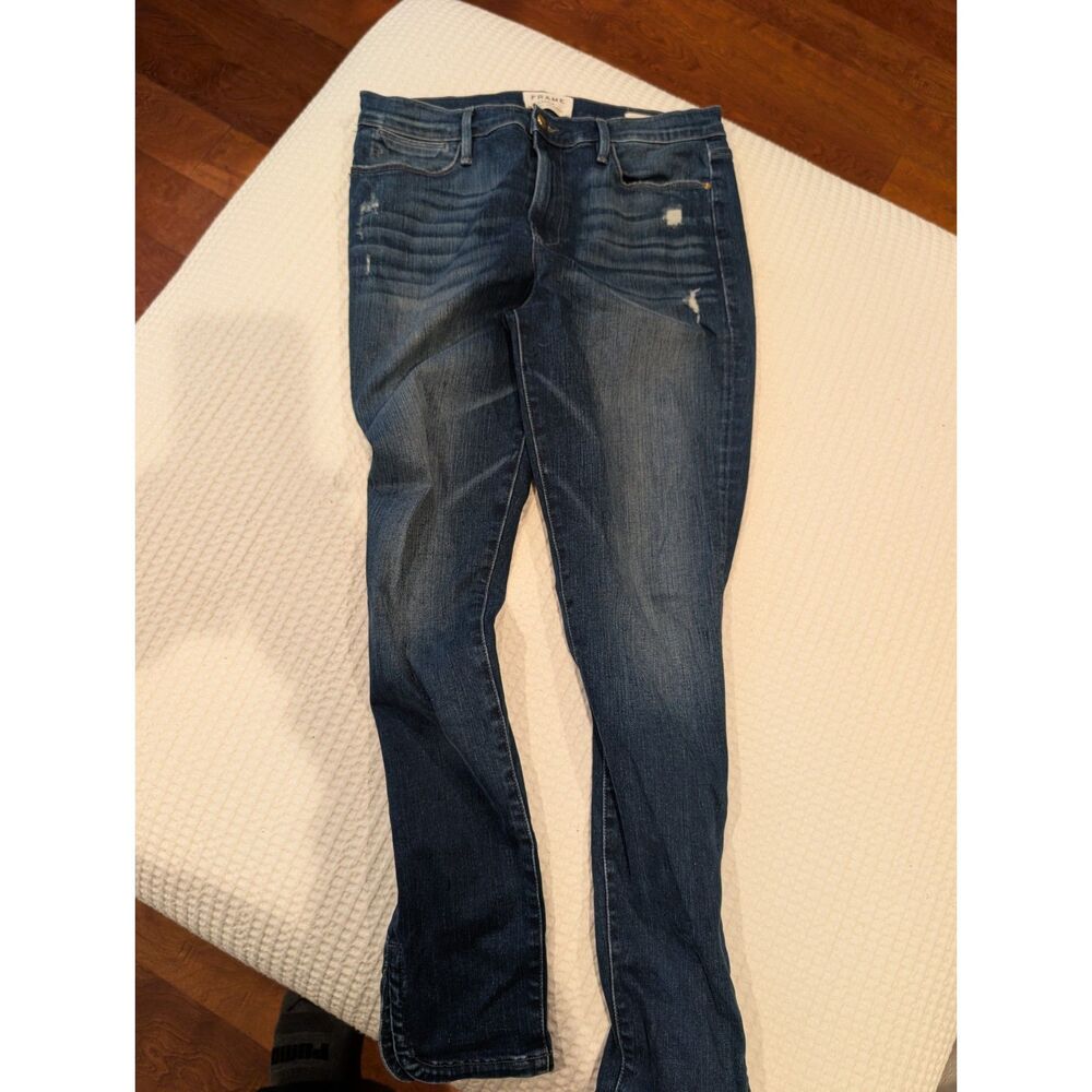 FRAME Le High Skinny Jeans – Dark Wash Size 31